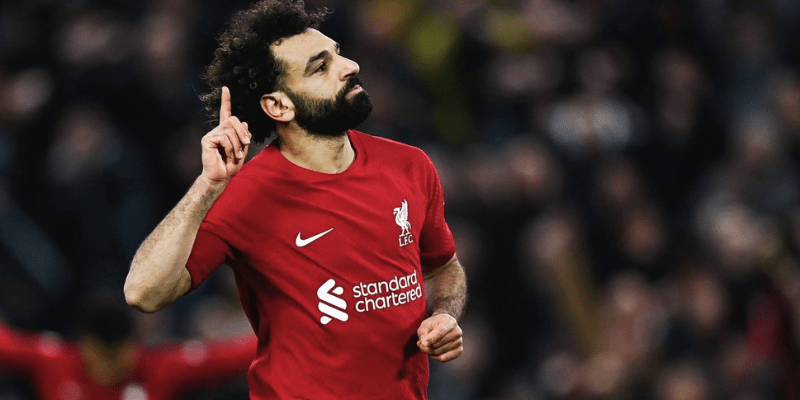 Các fan thể hiện tình cảm qua những màn ăn mừng của Salah