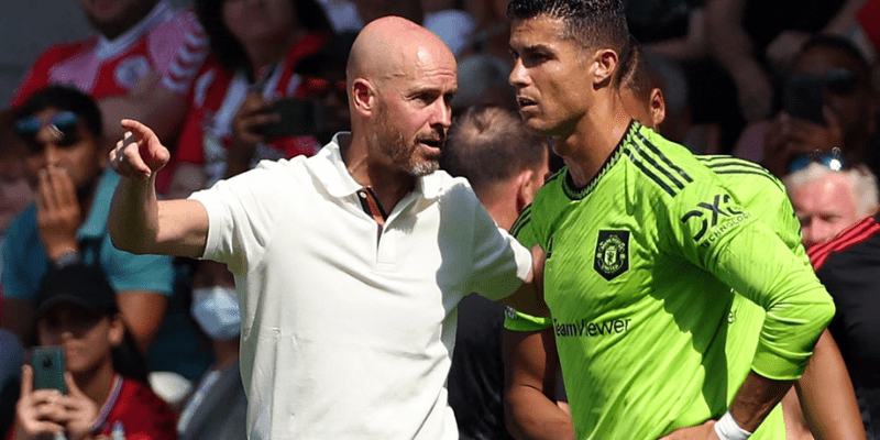 Ronaldo và Ten Hag Mâu thuẫn không thể hàn gắn