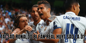 Tại Sao Ronaldo Bị Fan Real Huýt Sáo La Ó