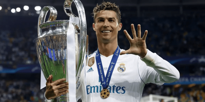 Thành tích ghi bàn Champion League của Ronaldo